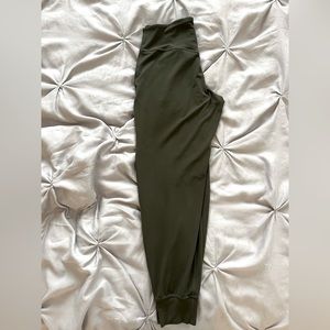 Lululemon Align joggers hunter green
